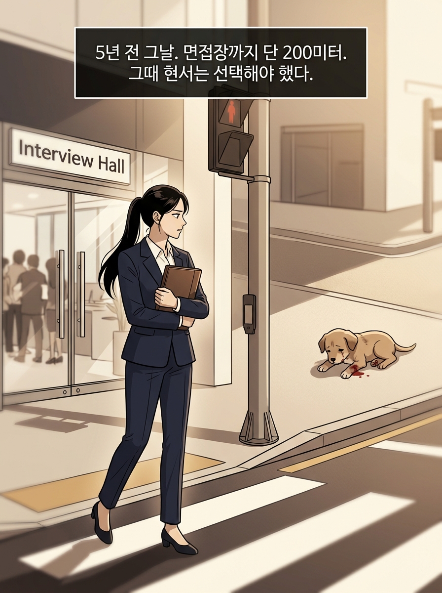 선택의 잔상 4컷