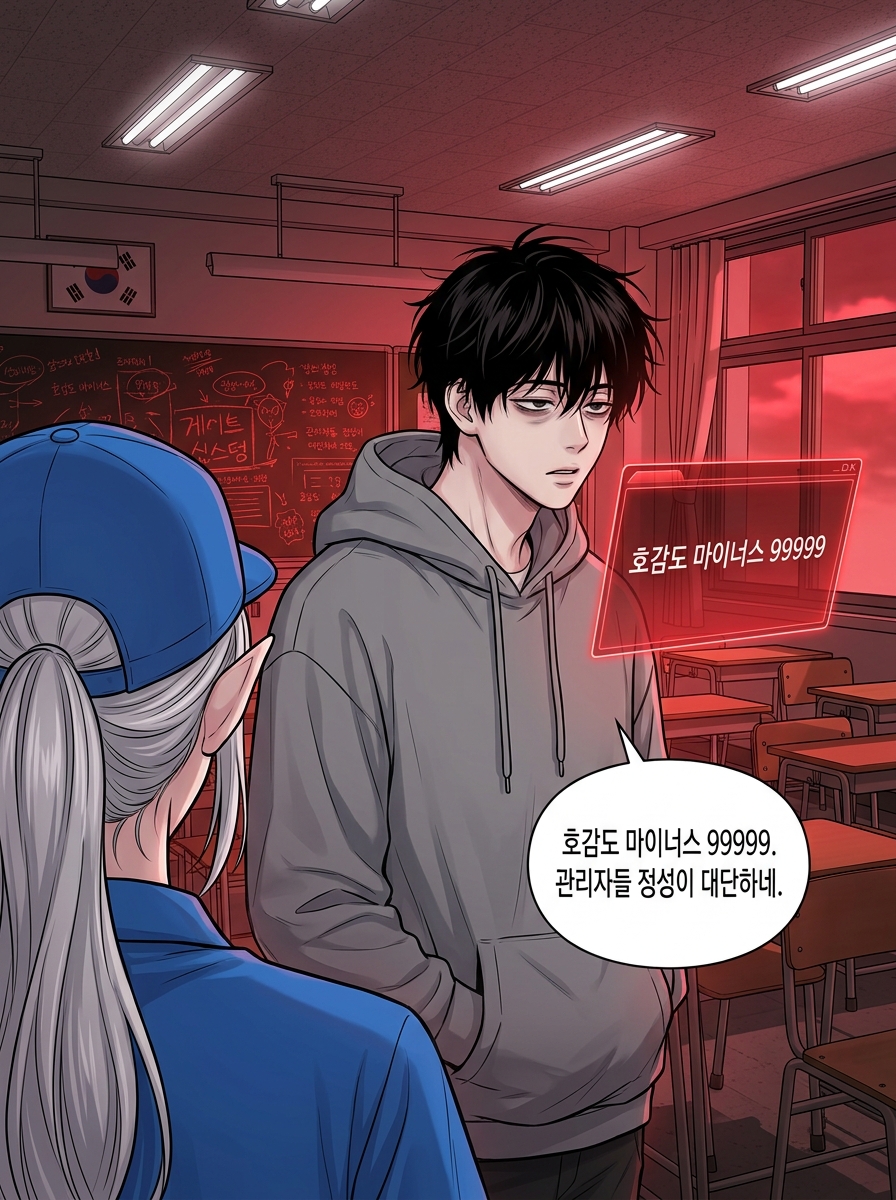 교실 배드엔딩: 모두가 적이 된 세계 4컷
