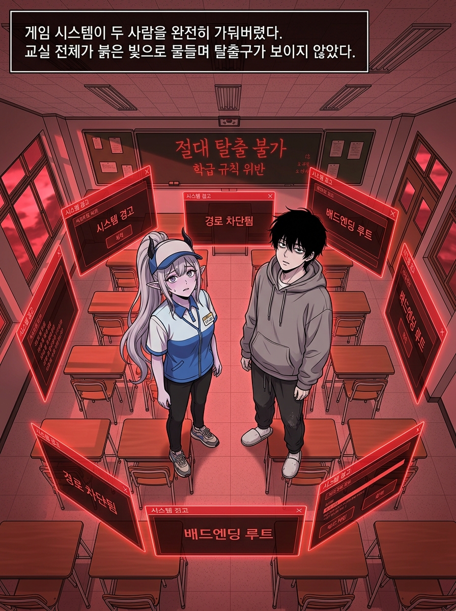 교실 배드엔딩: 모두가 적이 된 세계 8컷