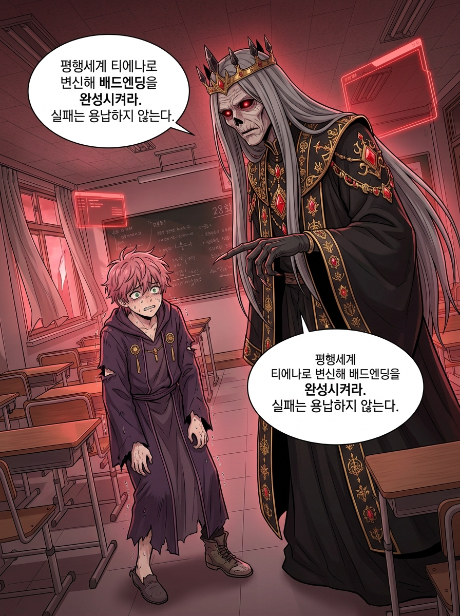 교실 배드엔딩: 모두가 적이 된 세계 13컷