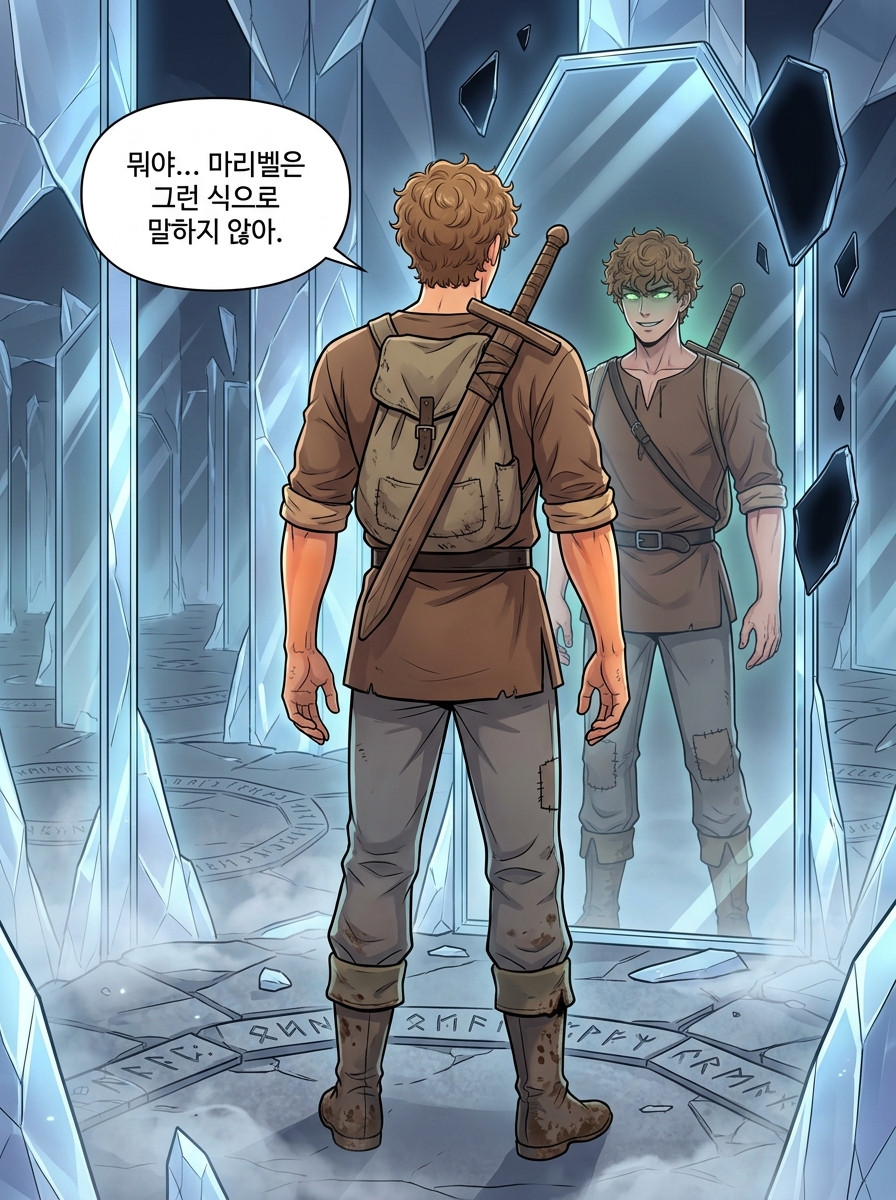 검성 마리벨: 무한 레벨업의 계약자 5화 - 거울 방의 선택 19컷