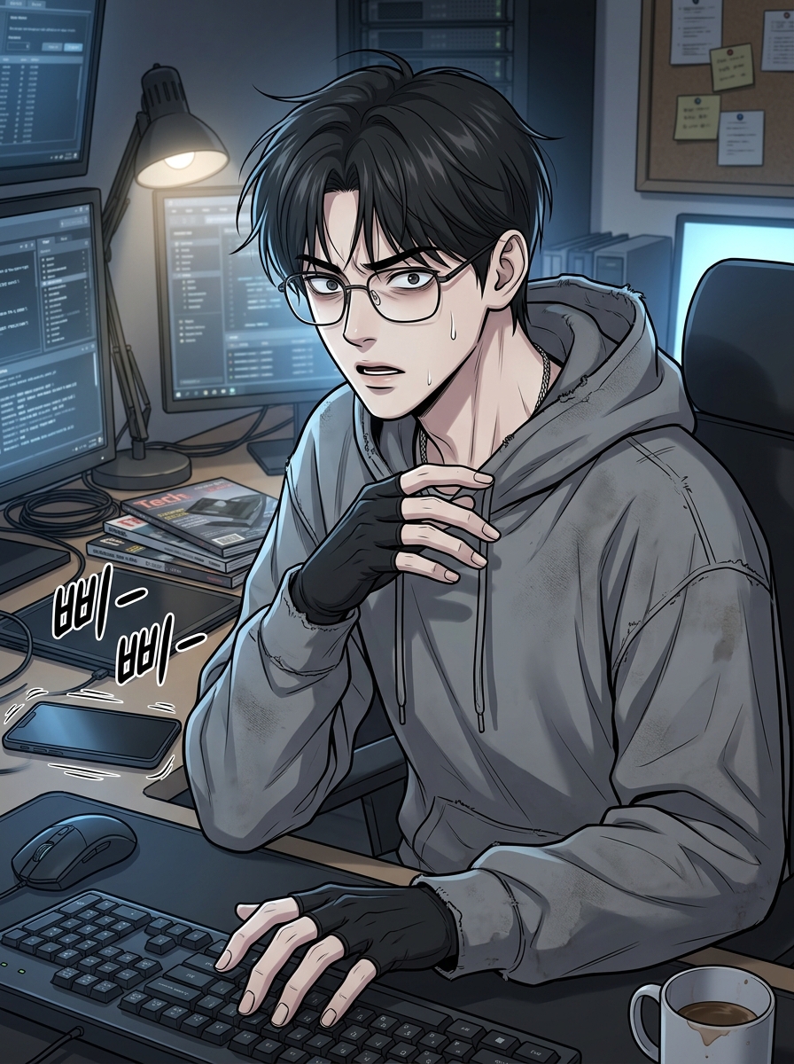 까마귀 파일 4컷