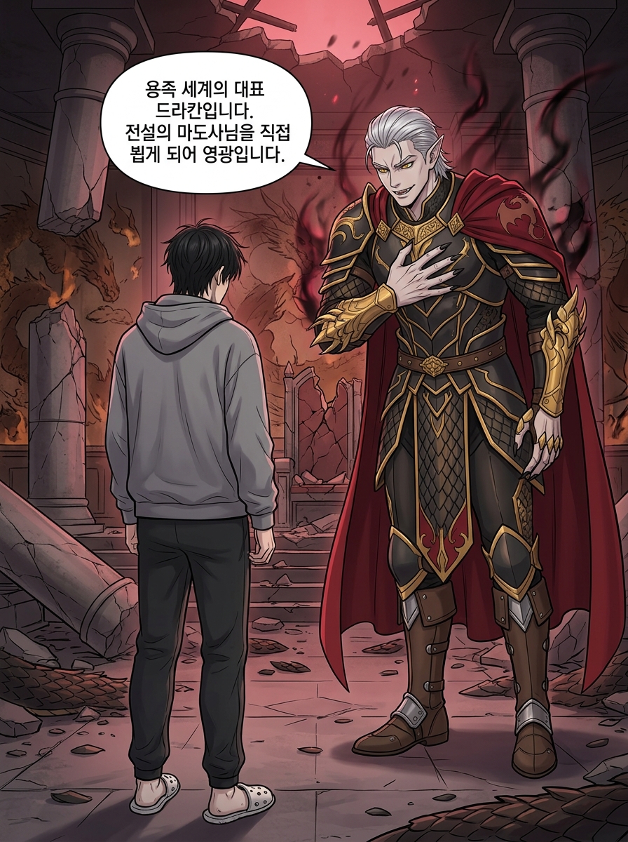용족의 배신과 이중 함정 3컷