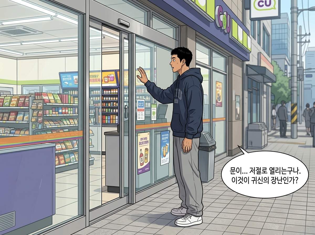 2000년 만의 편의점 알바 23컷
