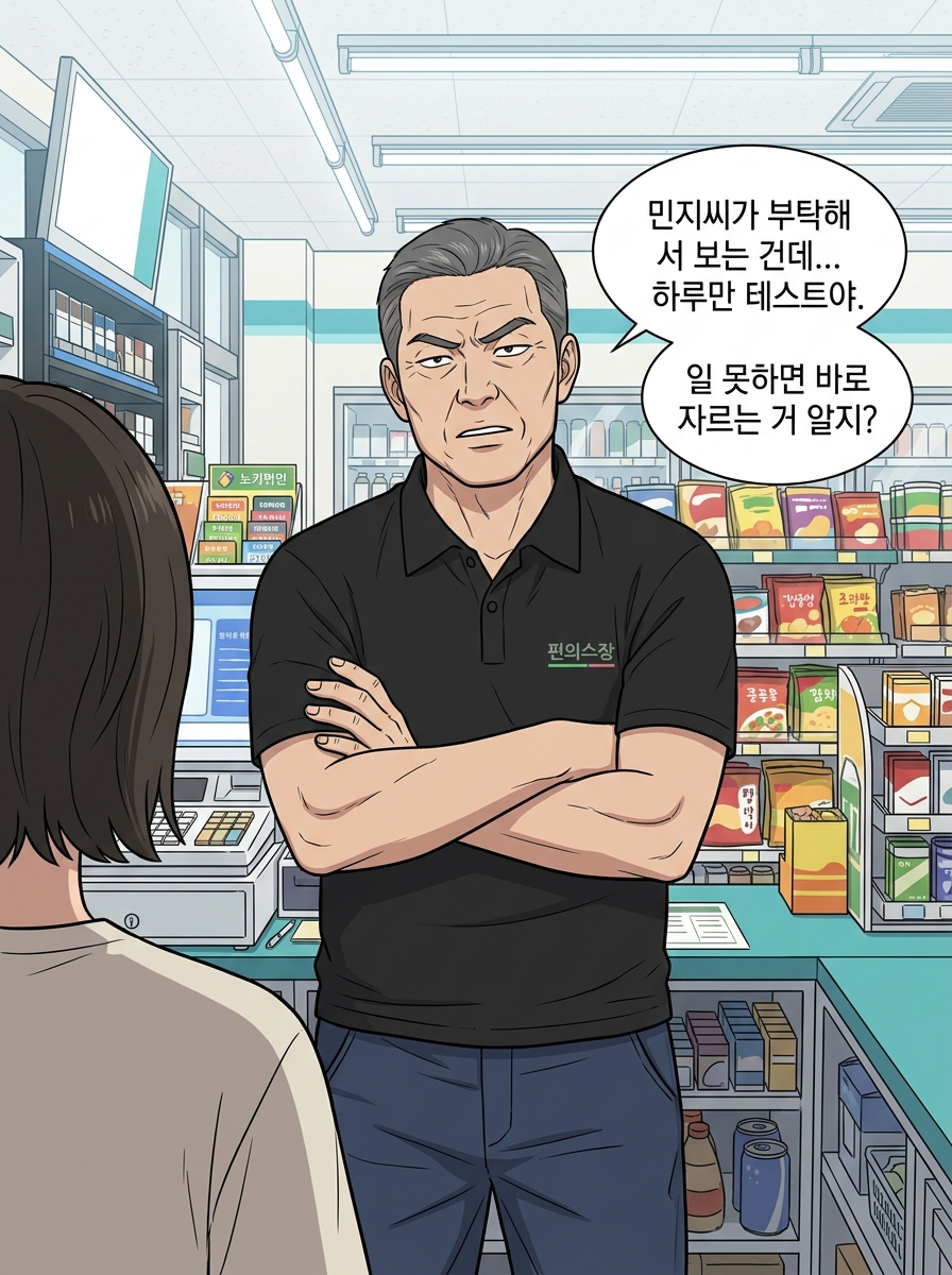 2000년 만의 편의점 알바 24컷