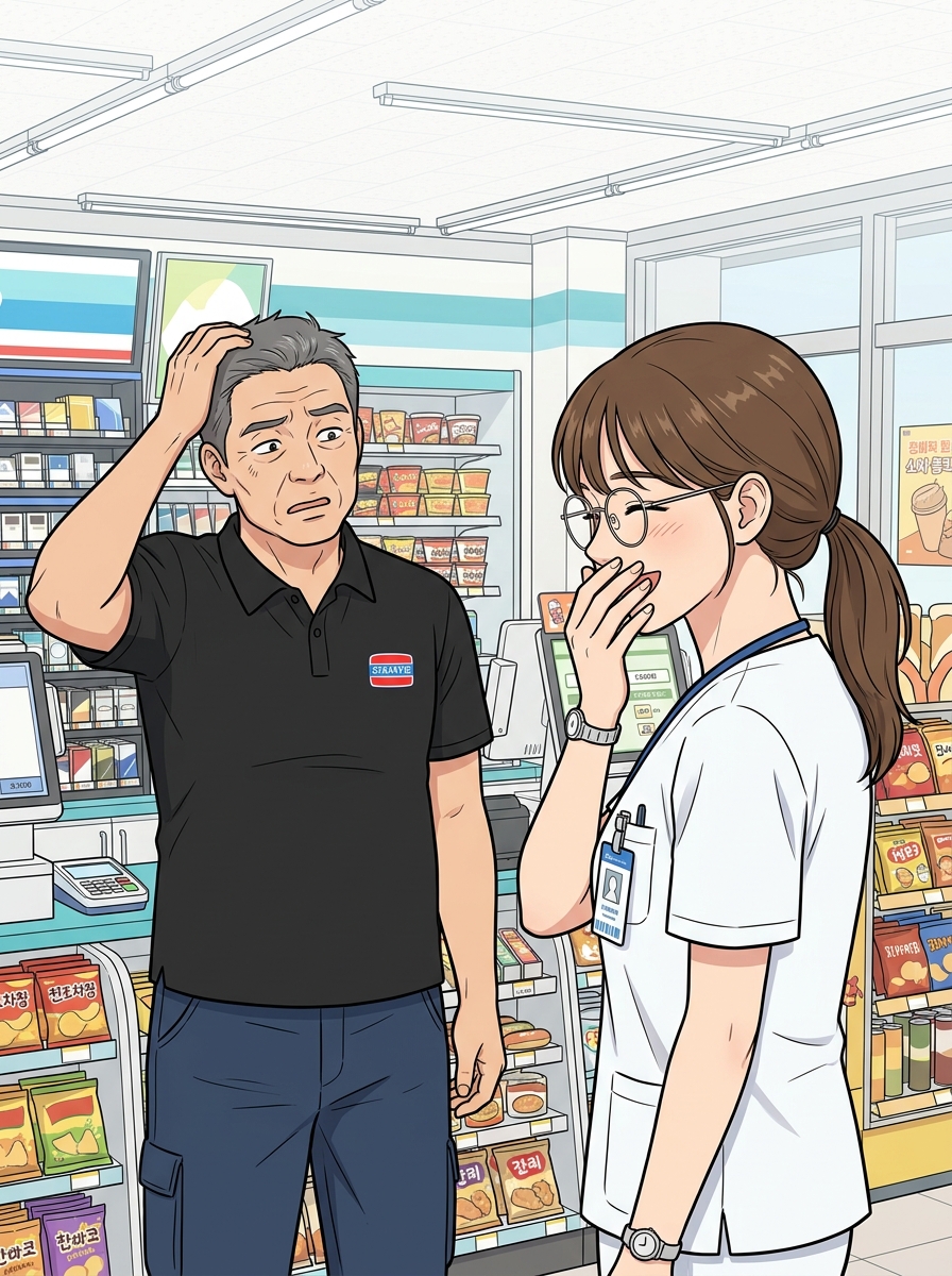 2000년 만의 편의점 알바 26컷