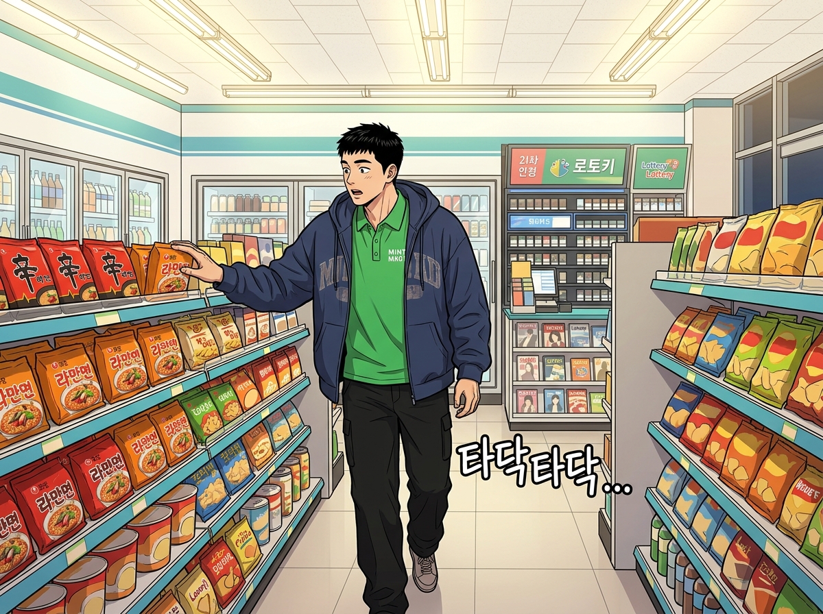 2000년 만의 편의점 알바 29컷