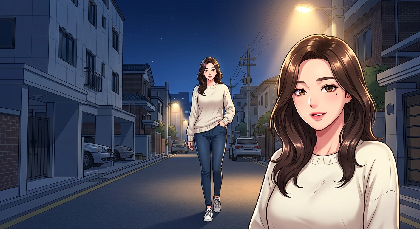 그날 밤, 너를 봤어 23컷