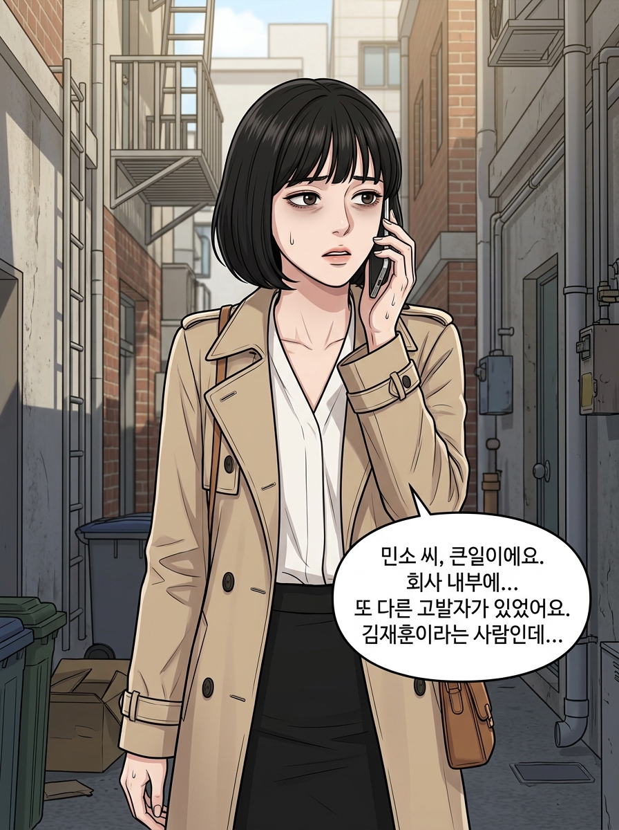 어둠 속의 23개 별 - 심판자들의 귀환 6화: 내부의 배신자 4컷