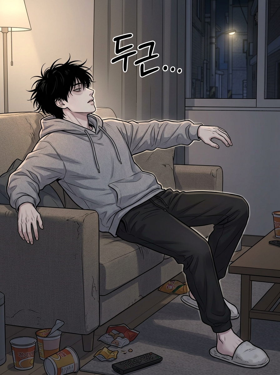 뜻밖의 만남 4컷