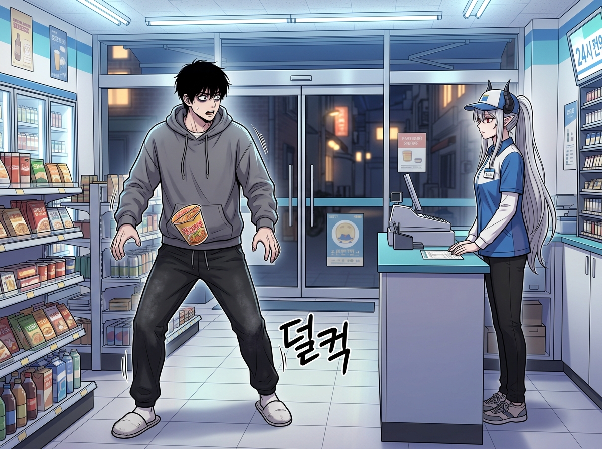 뜻밖의 만남 14컷