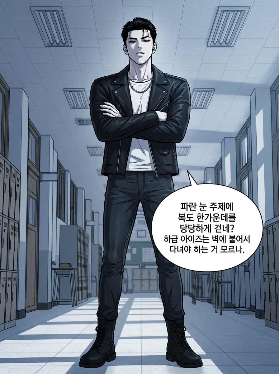파란 눈의 반역 3컷