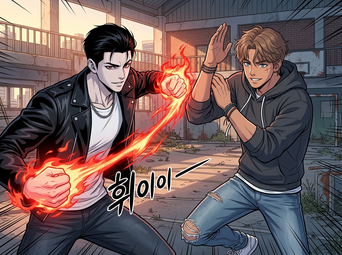 파란 눈의 반역 23컷