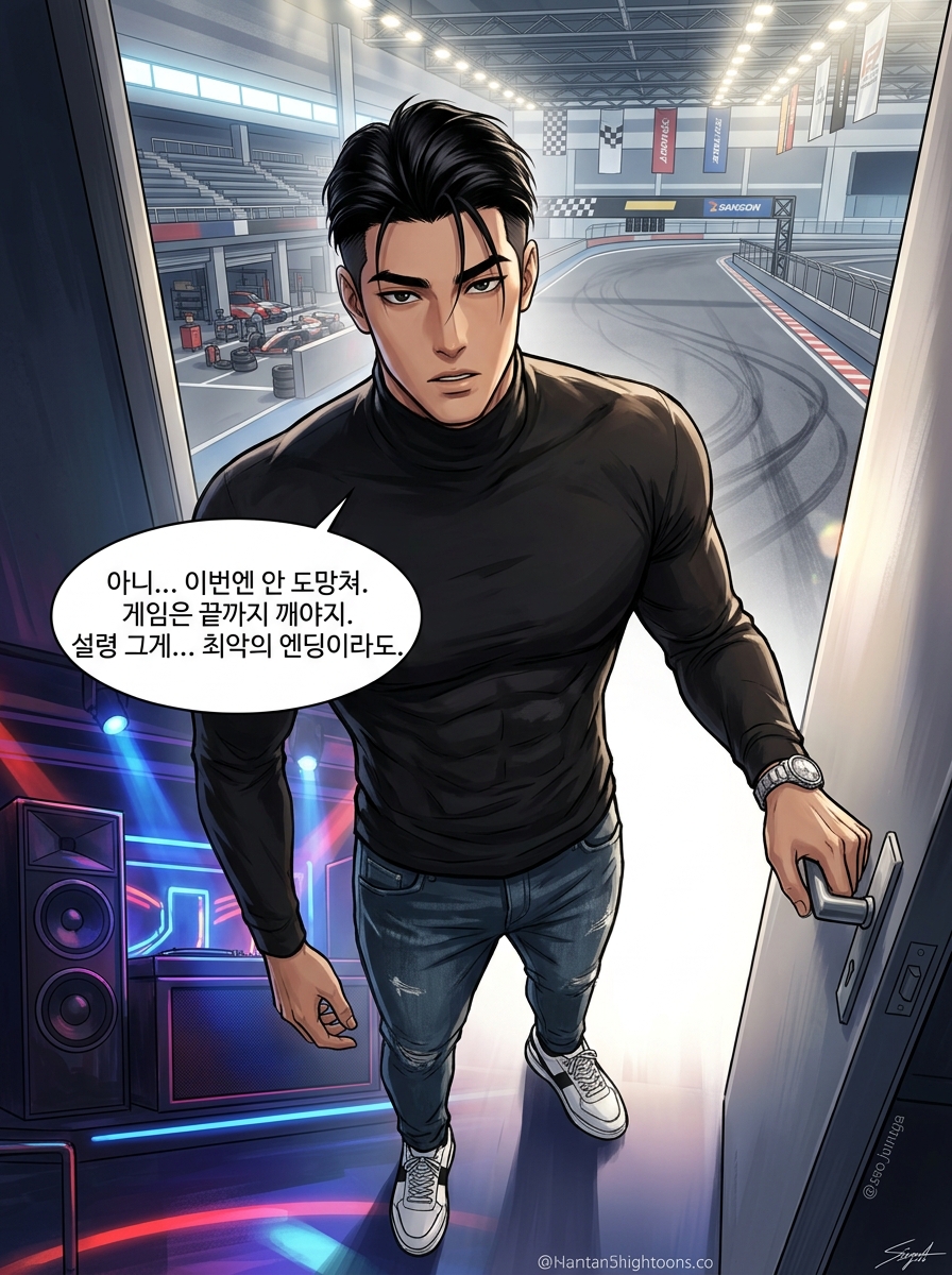 레이싱 하트 — 시속 300km의 고백 6컷
