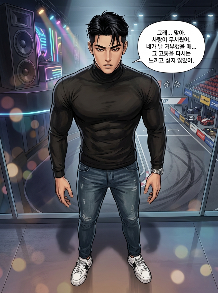 레이싱 하트 — 시속 300km의 고백 13컷