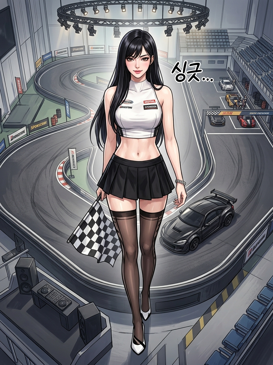 레이싱 하트 — 시속 300km의 고백 15컷