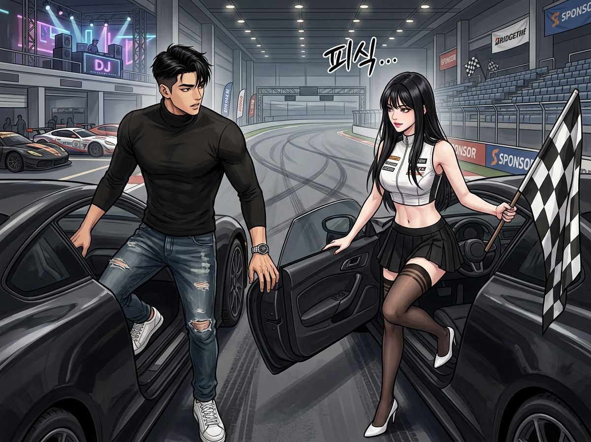 레이싱 하트 — 시속 300km의 고백 18컷