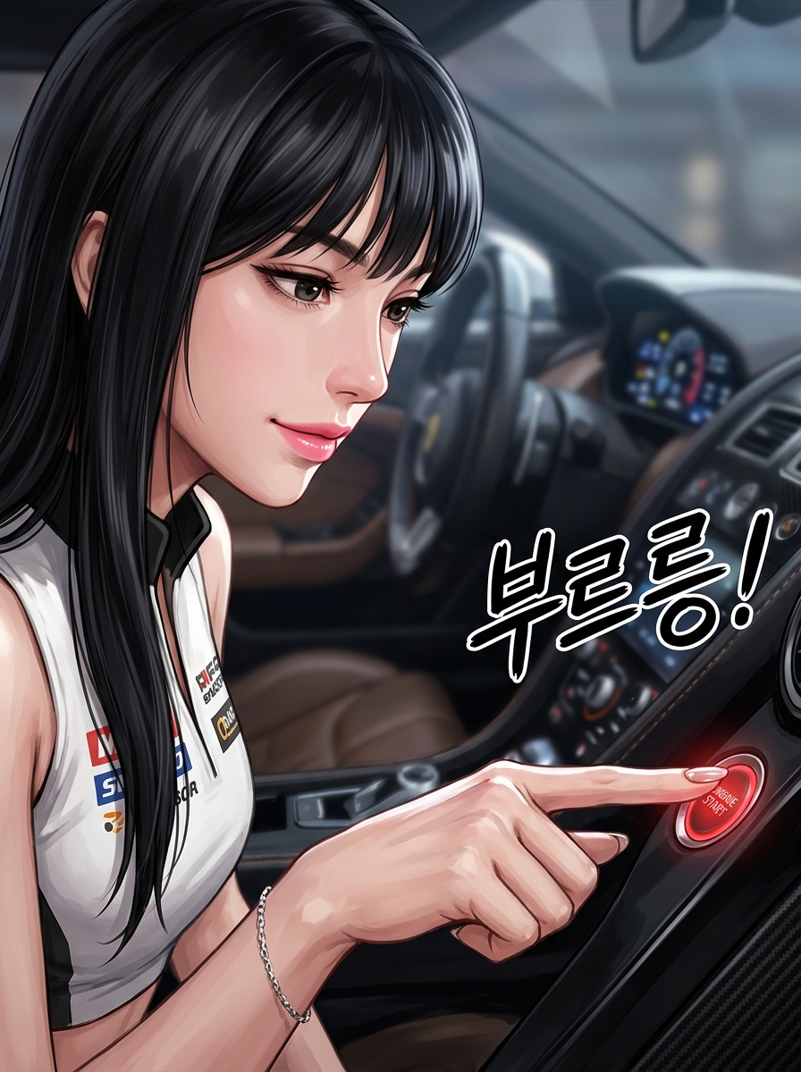 레이싱 하트 — 시속 300km의 고백 20컷