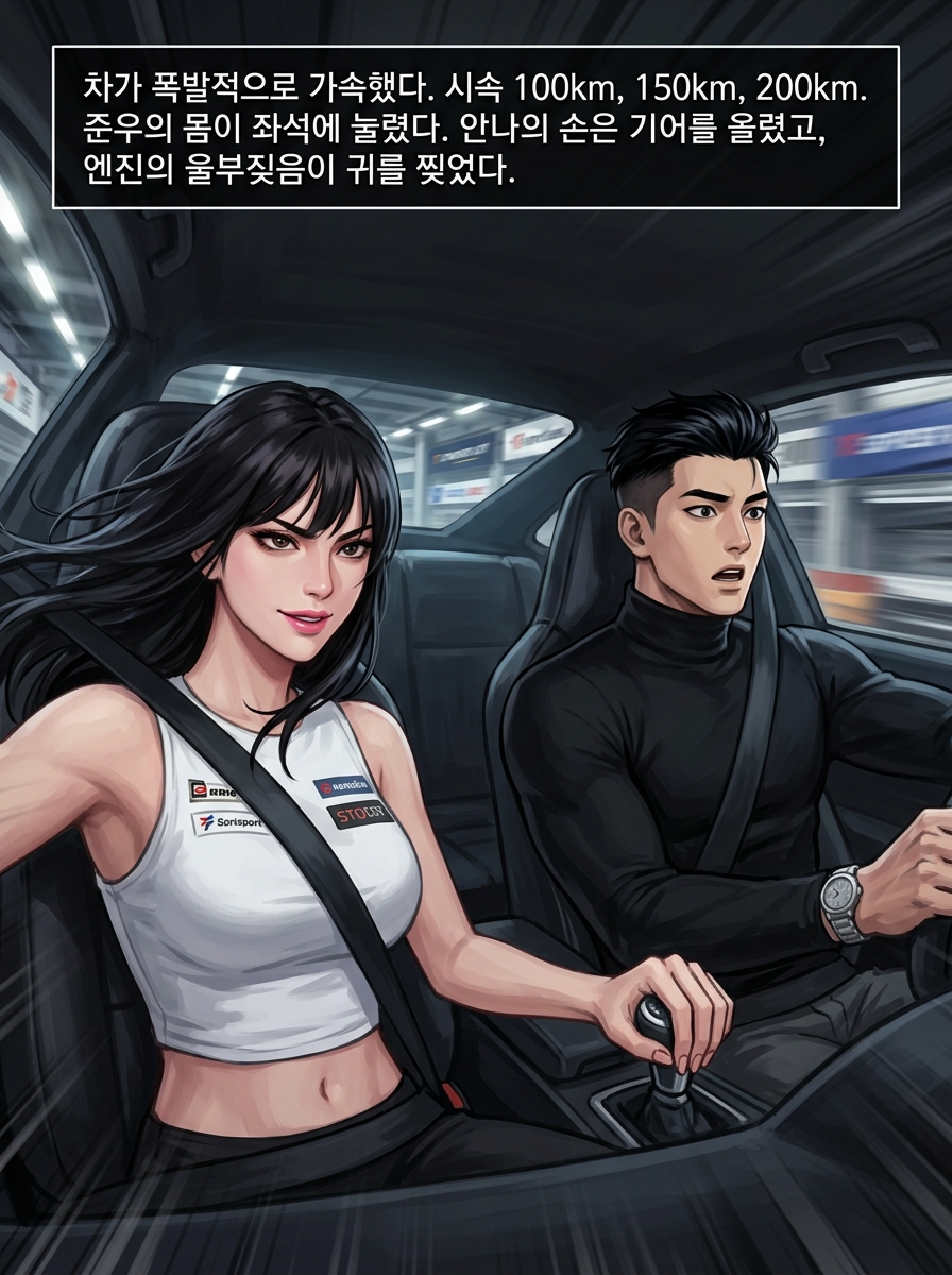 레이싱 하트 — 시속 300km의 고백 22컷