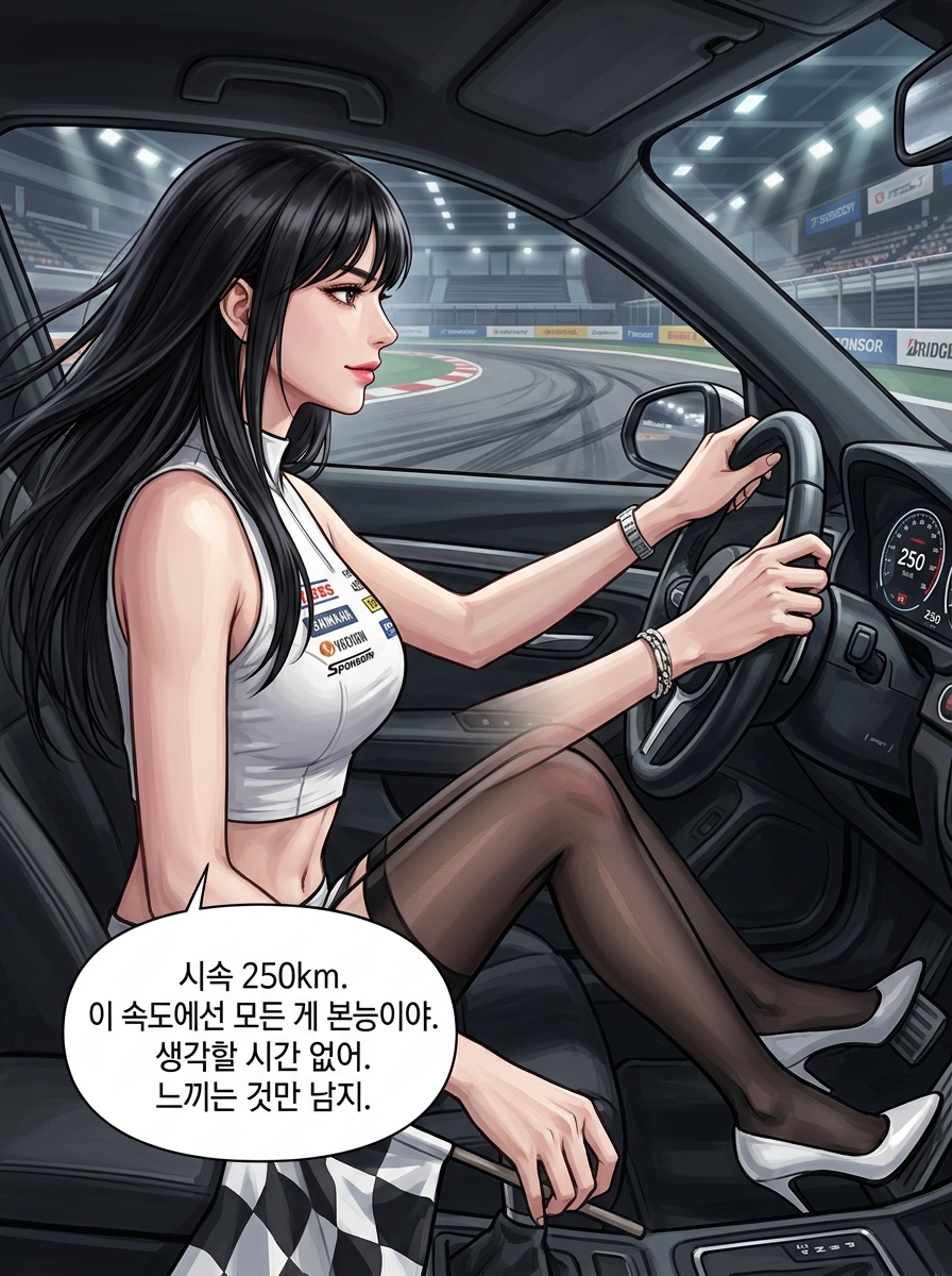 레이싱 하트 — 시속 300km의 고백 24컷