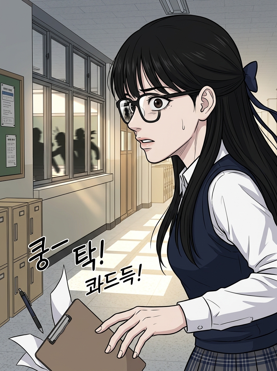 격리된 학교, 살아남은 소녀들 5컷
