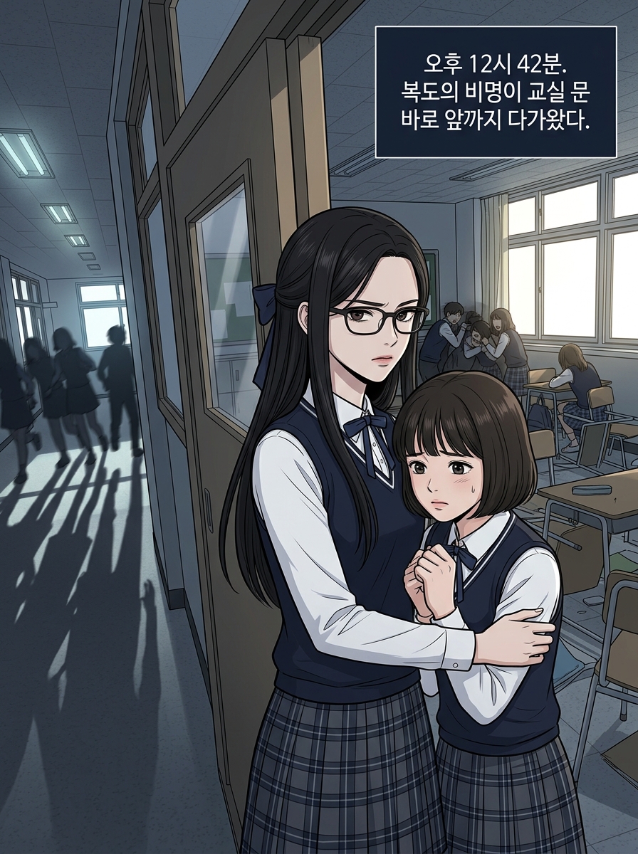 격리된 학교, 살아남은 소녀들 8컷