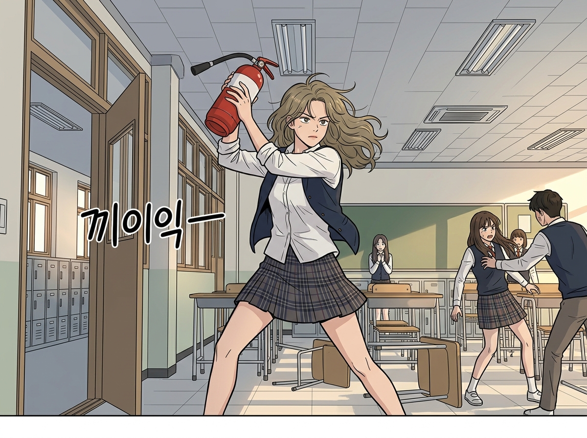 격리된 학교, 살아남은 소녀들 14컷