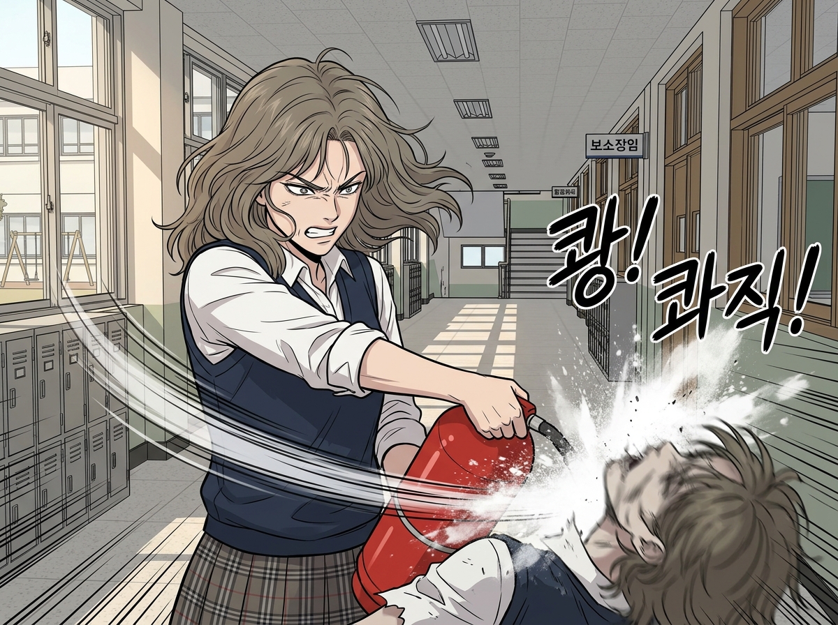 격리된 학교, 살아남은 소녀들 15컷