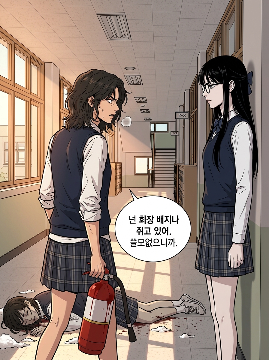 격리된 학교, 살아남은 소녀들 16컷