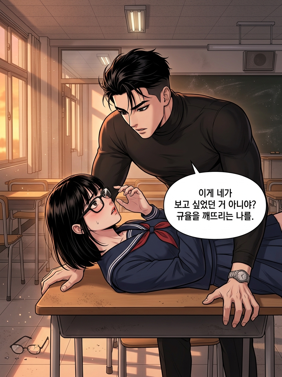 거울 속 쿠루미 - 반장의 함락 23컷