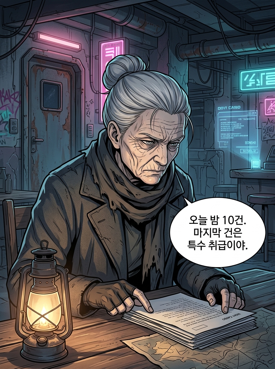 금지된 화물 5컷