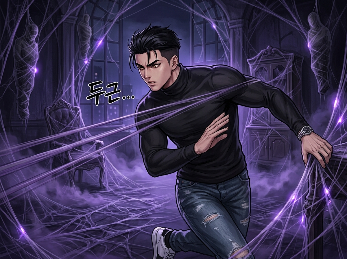 거미줄 속 융합 11컷