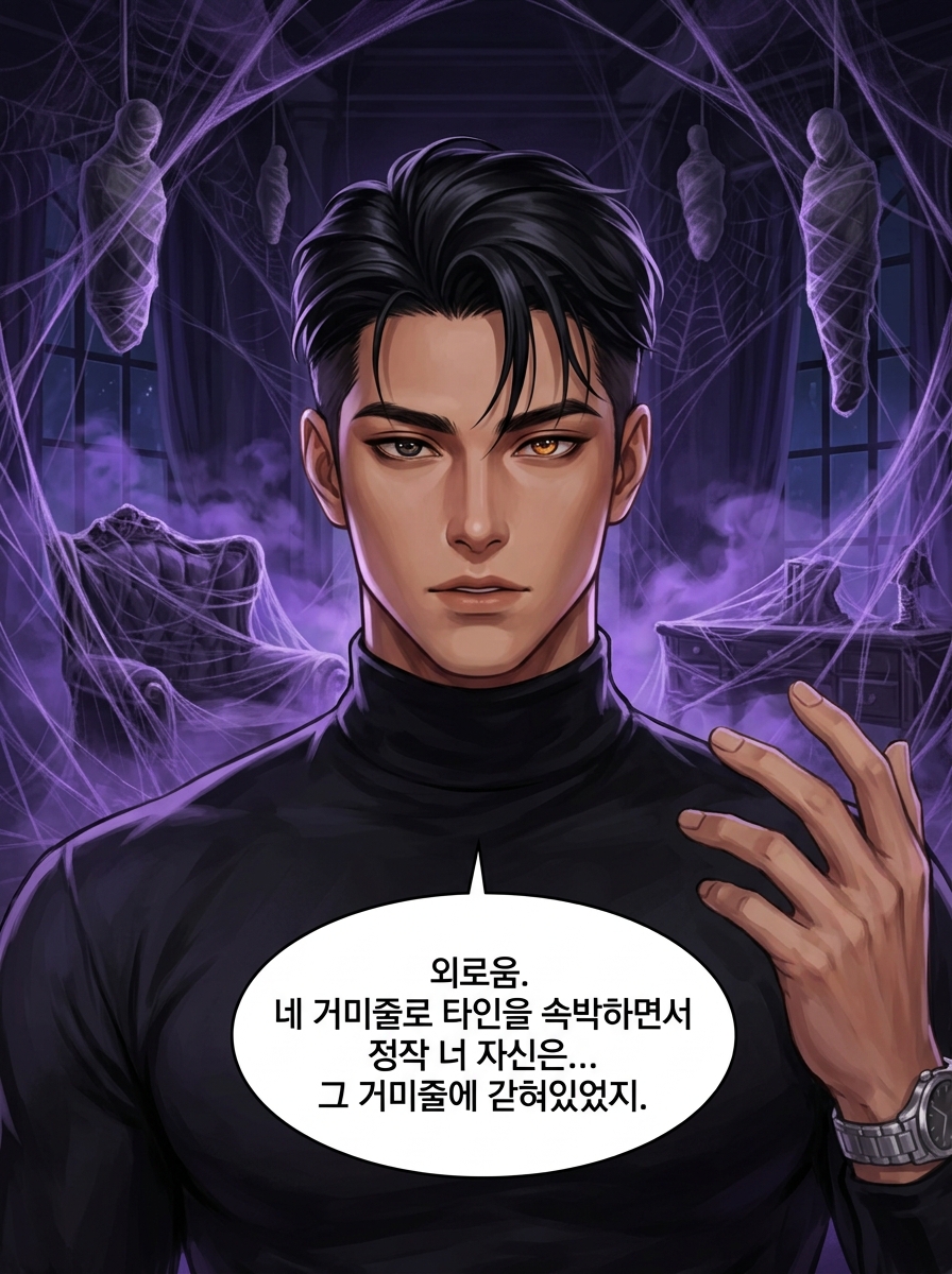 거미줄 속 융합 13컷