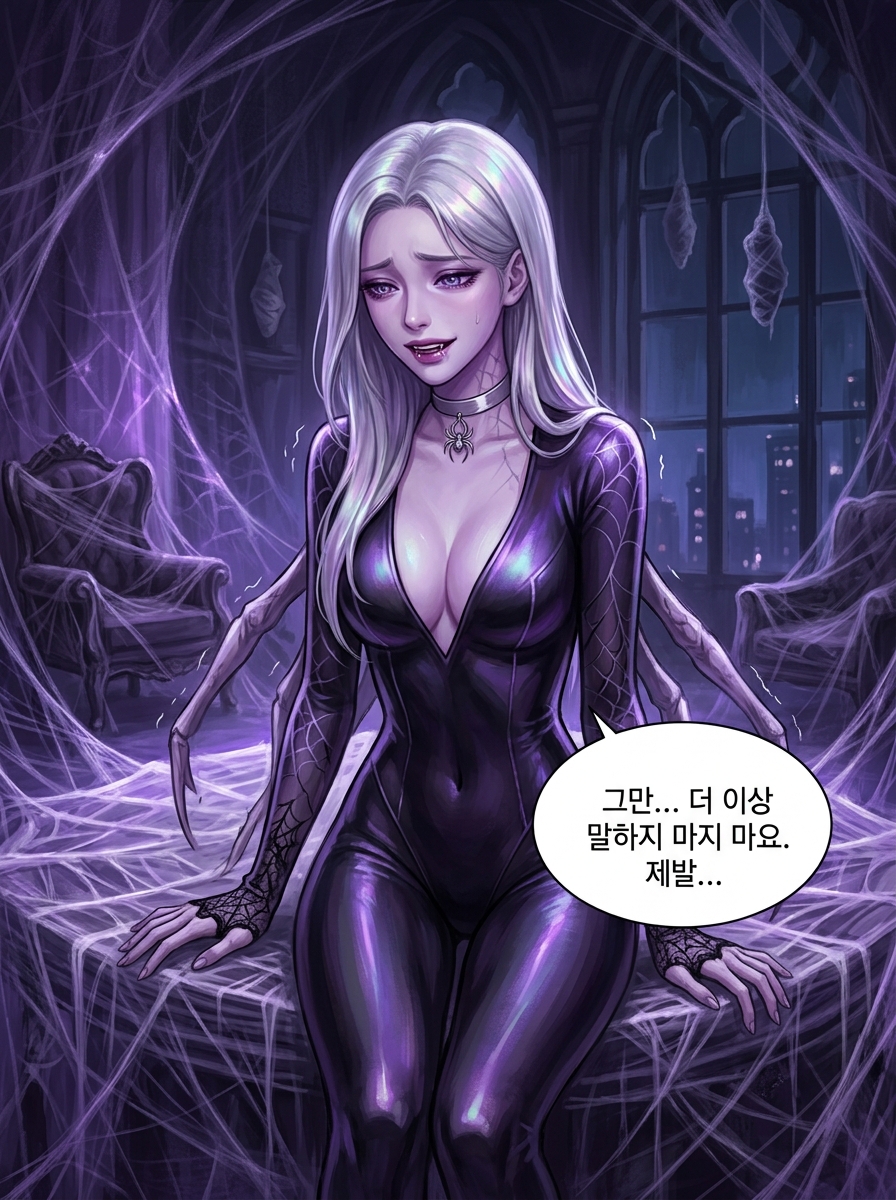 거미줄 속 융합 16컷