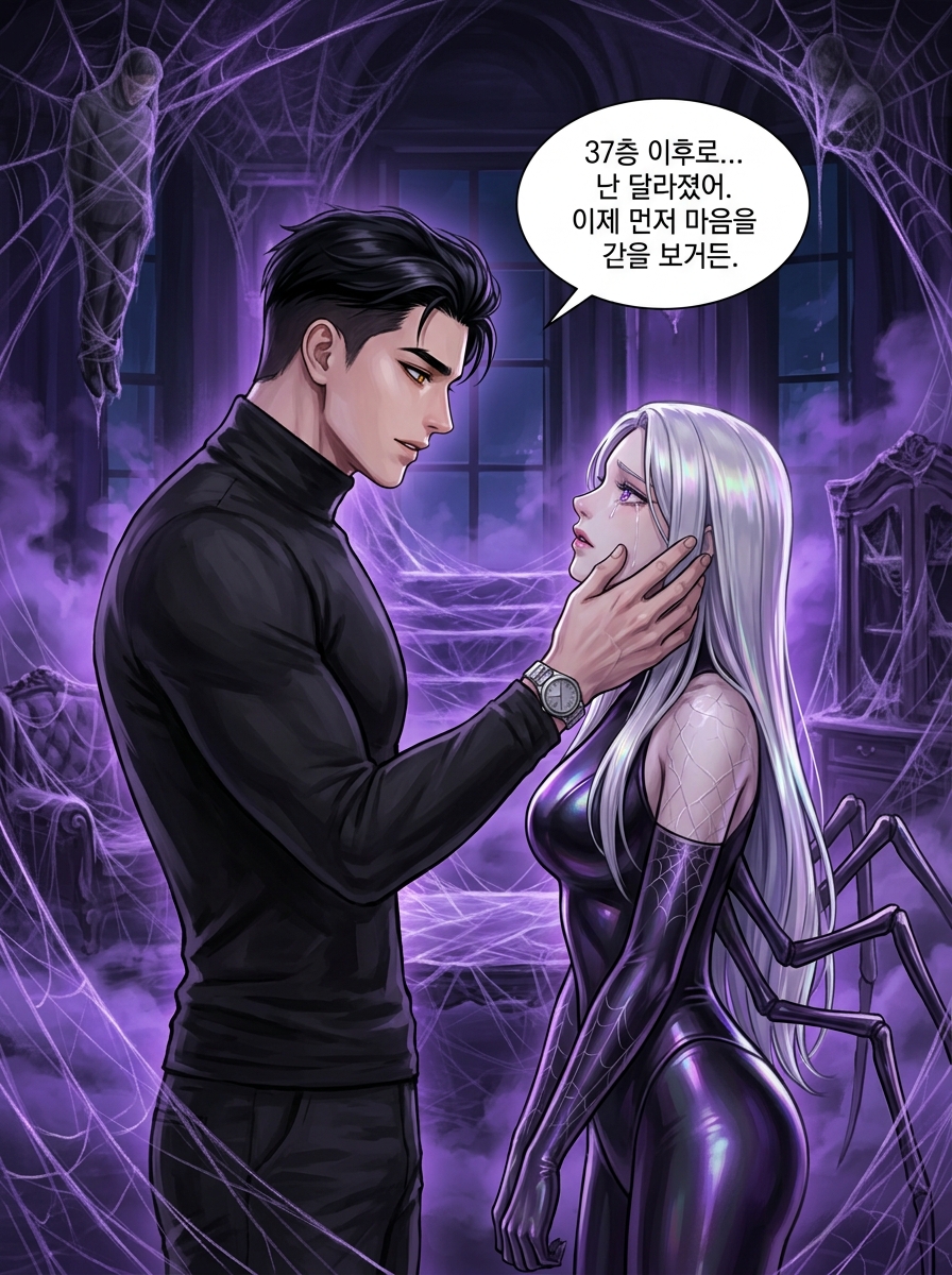 거미줄 속 융합 19컷