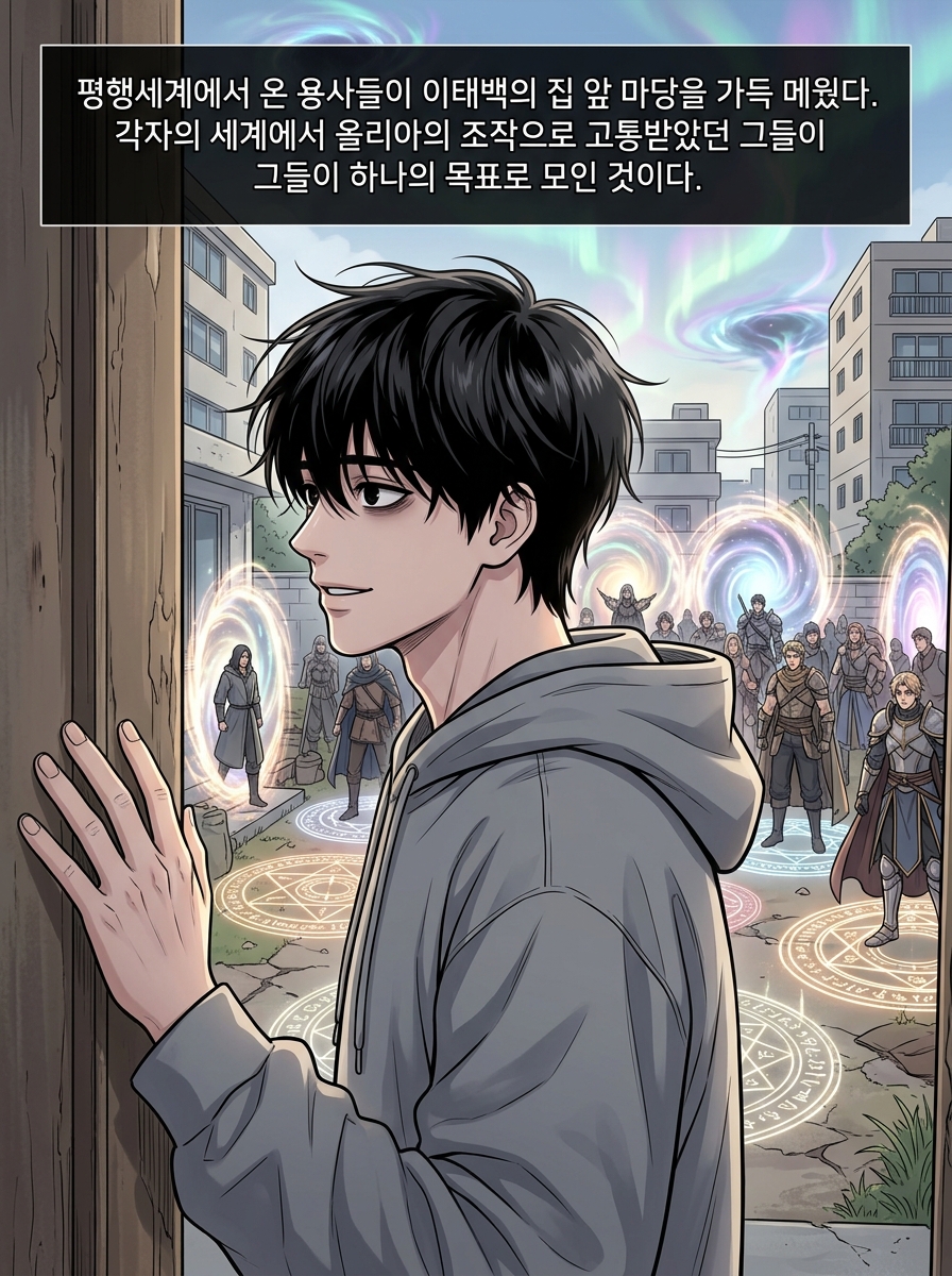 평행세계 용사들의 집결 13컷