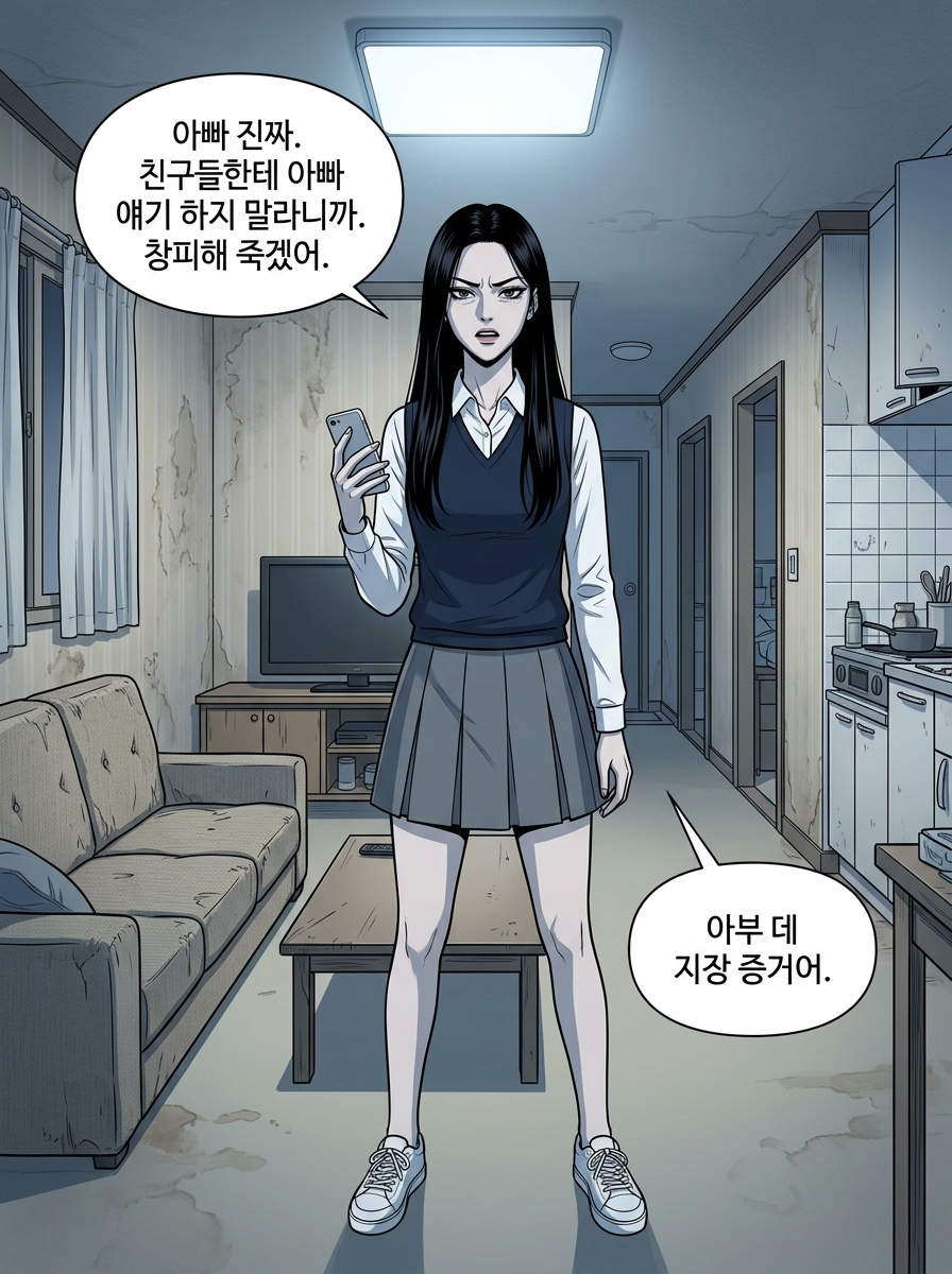 아빠의 재림 5컷