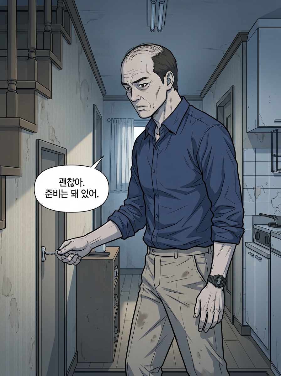 아빠의 재림 15컷