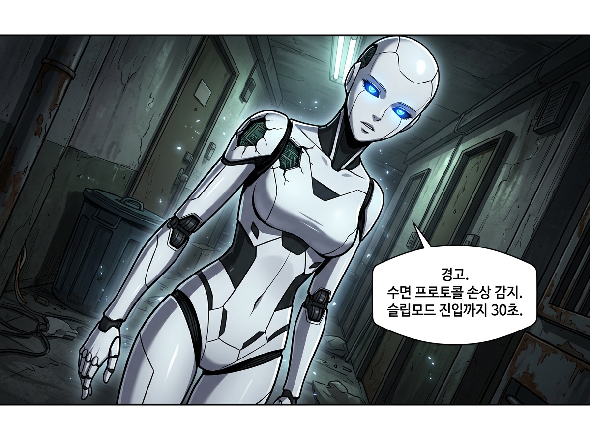 슬립모드 살인사건 17컷
