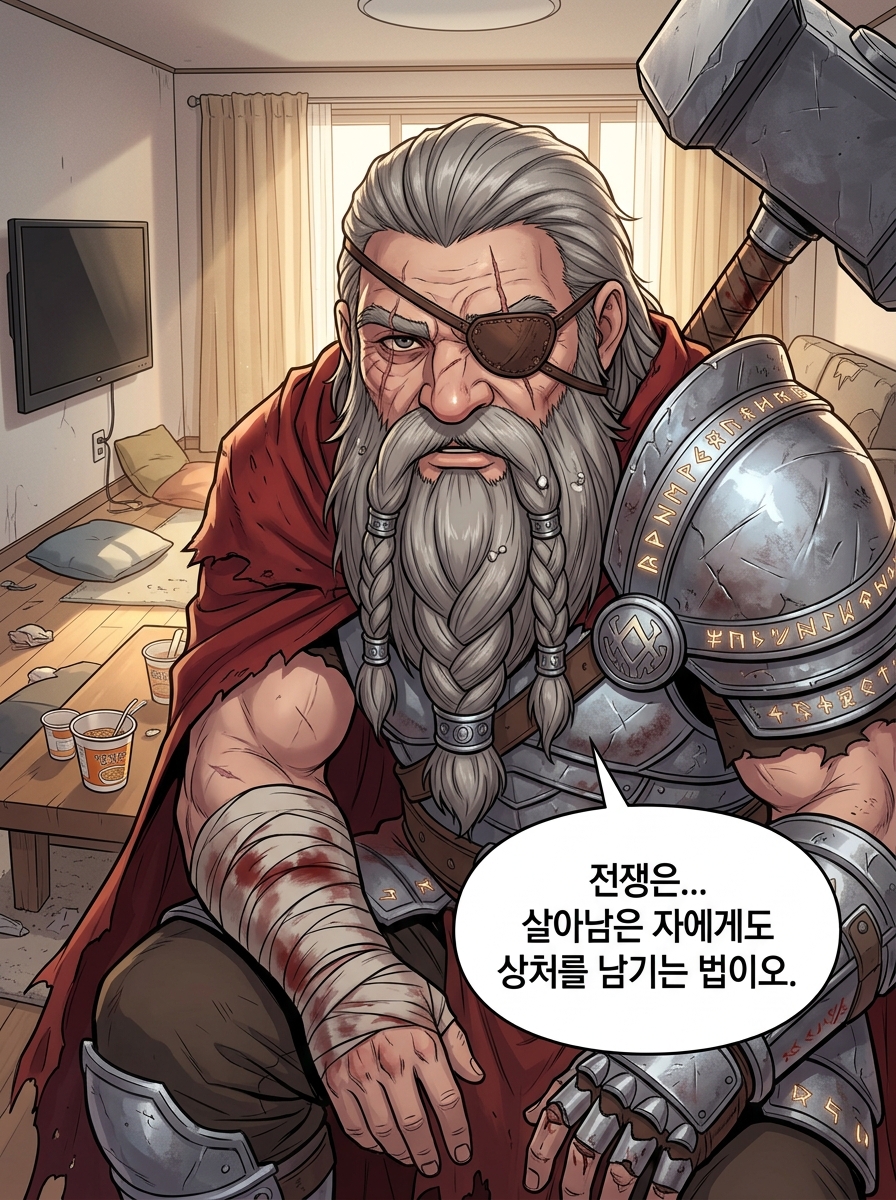 집에서 쉬는 날 17컷