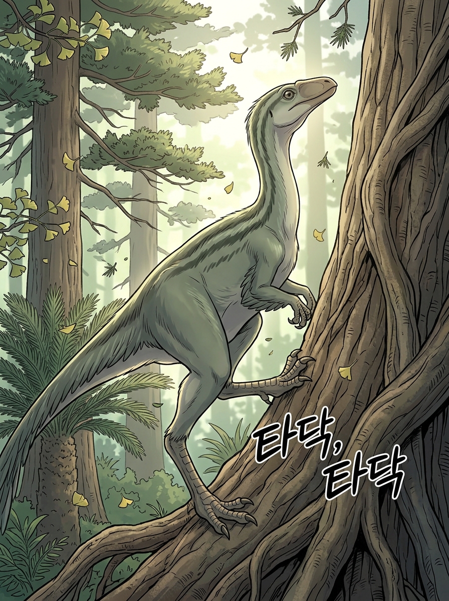작은 날개의 마지막 계절 3컷