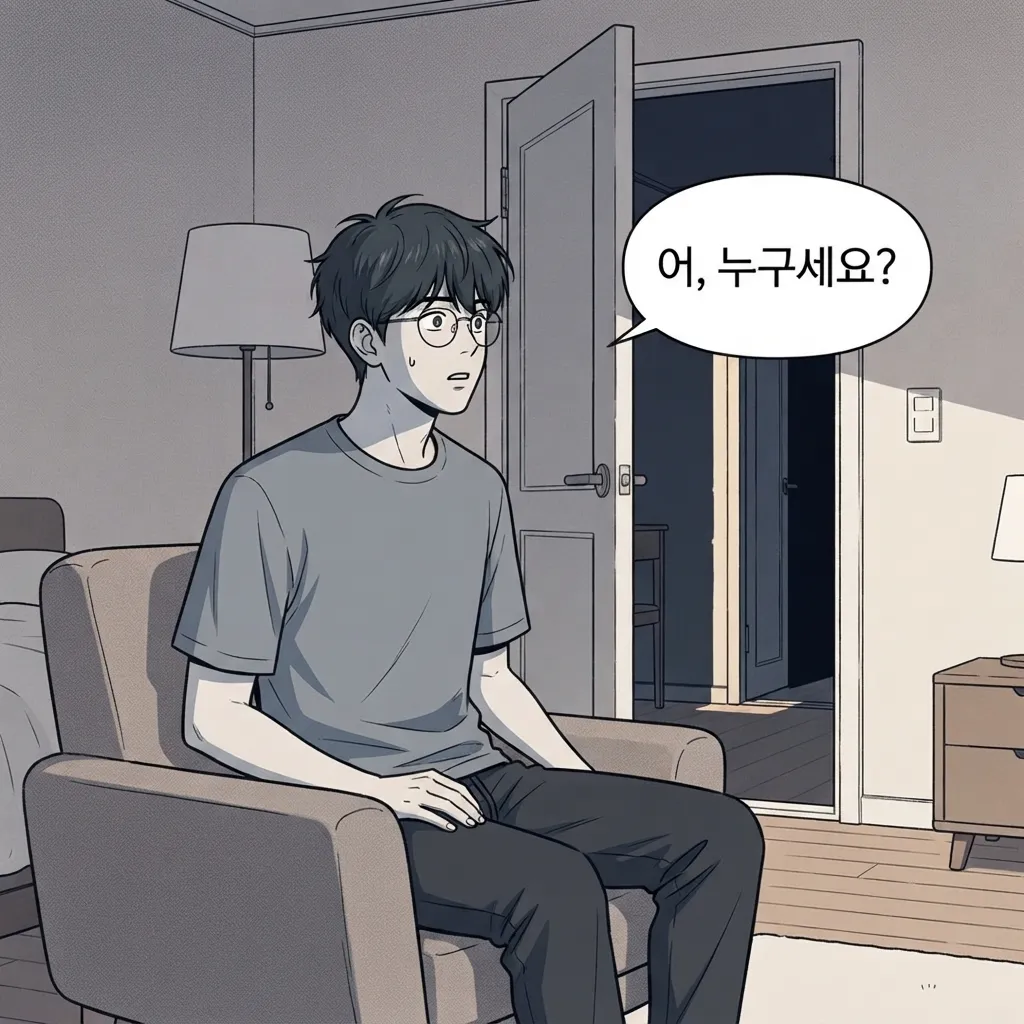 방문객 1컷