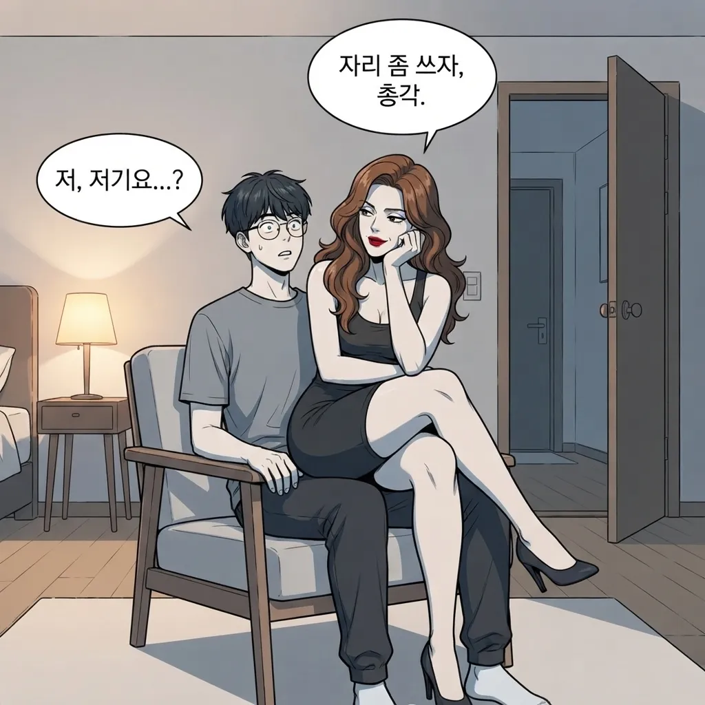 방문객 4컷