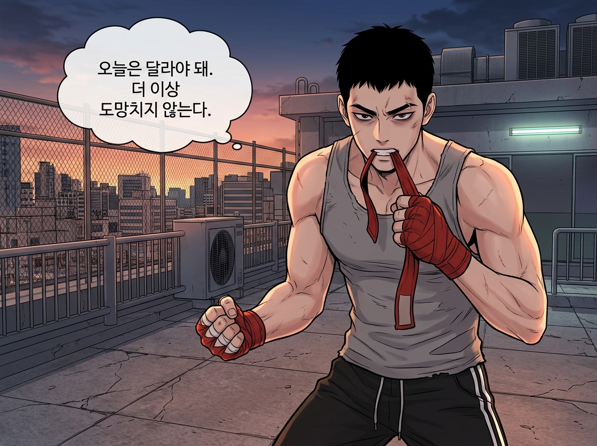 링 밖의 전쟁 7컷