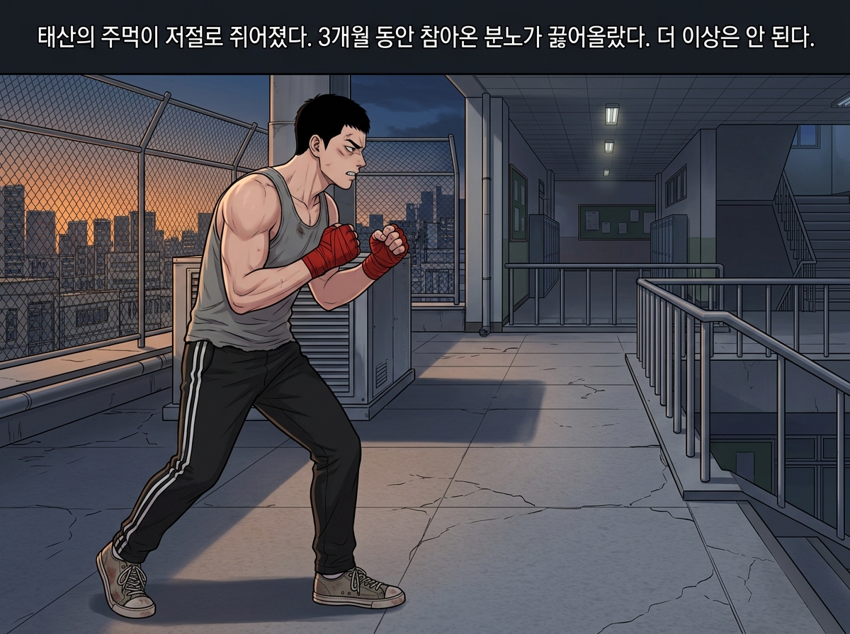 링 밖의 전쟁 14컷