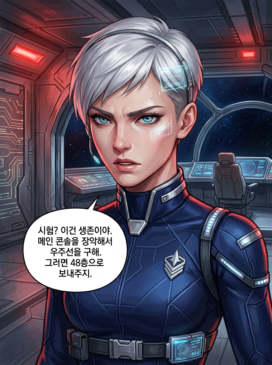 무중력 속 정복 12컷