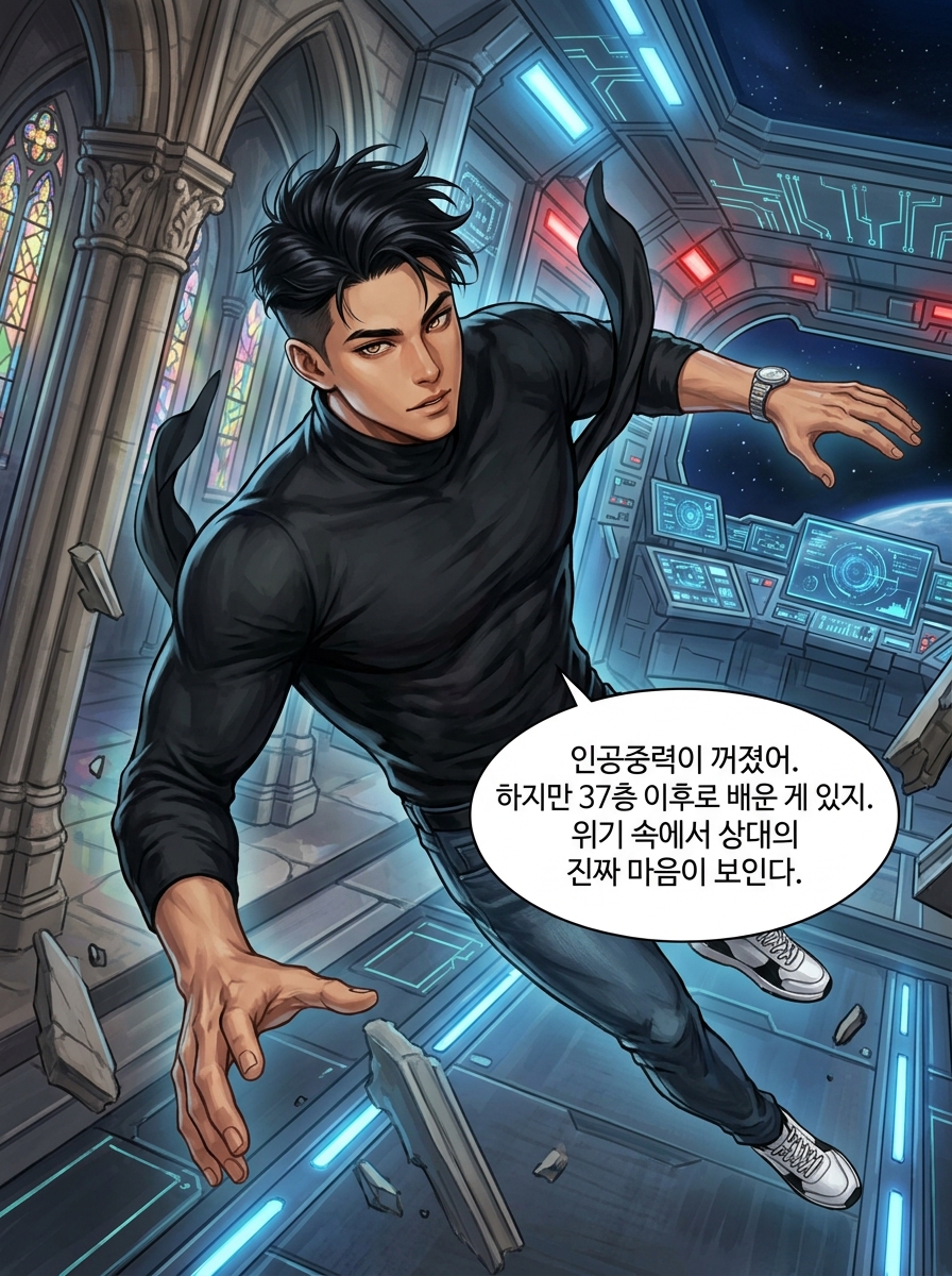 무중력 속 정복 20컷