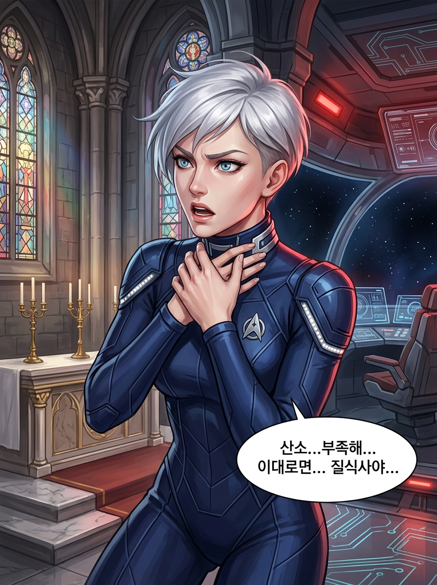 무중력 속 정복 21컷