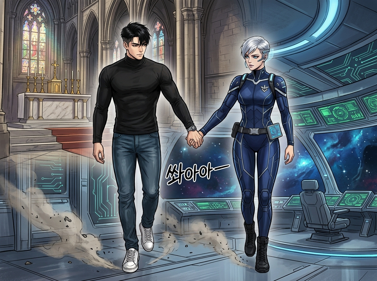 무중력 속 정복 28컷