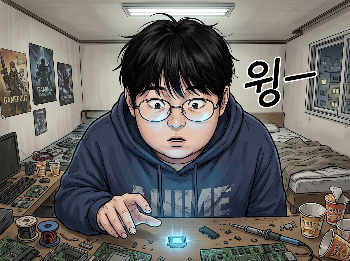 칩셋의 비밀 3컷